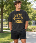 “Gym And Jesus” Vintage Wash T-Shirt