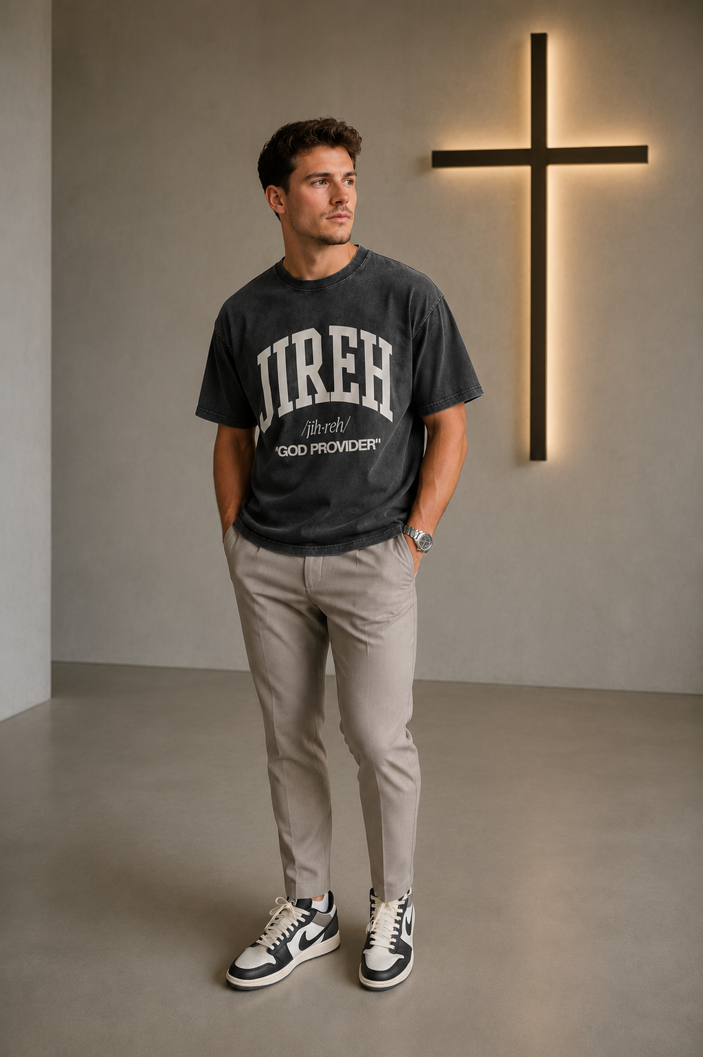 “JIREH” /jih-reh/ “God Provider” (unisex t-shirt)