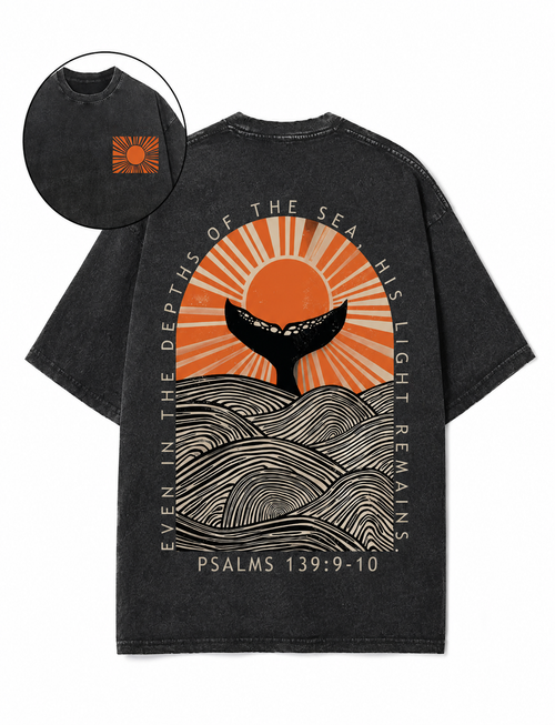 Depths of the Sea, Vintage Wash Tee (Unisex)