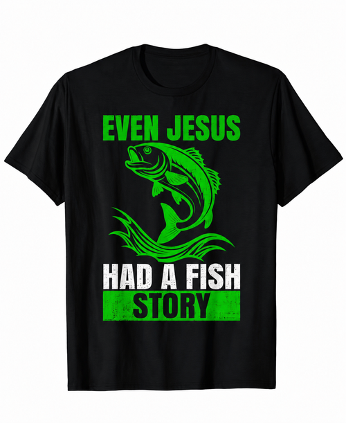 "Even Jesus Had a Fish Story" Youth T-Shirt