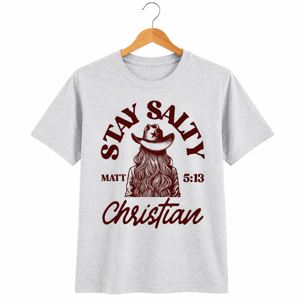 “Stay Salty” Christian T-Shirt Matthew 5:13